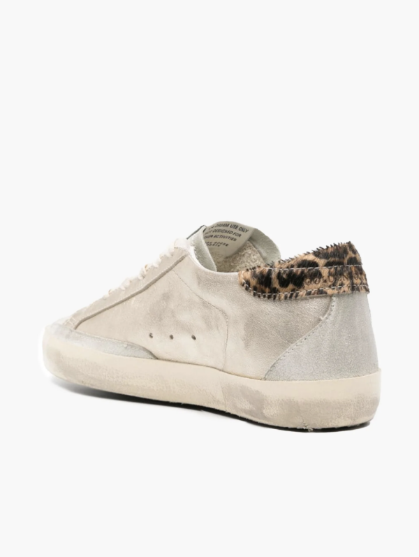 SUPER-STAR LAMINATED UPPER SUEDE TOE STAR AND SPUR LEOPARD PRINTED HEEL - Imagen 2
